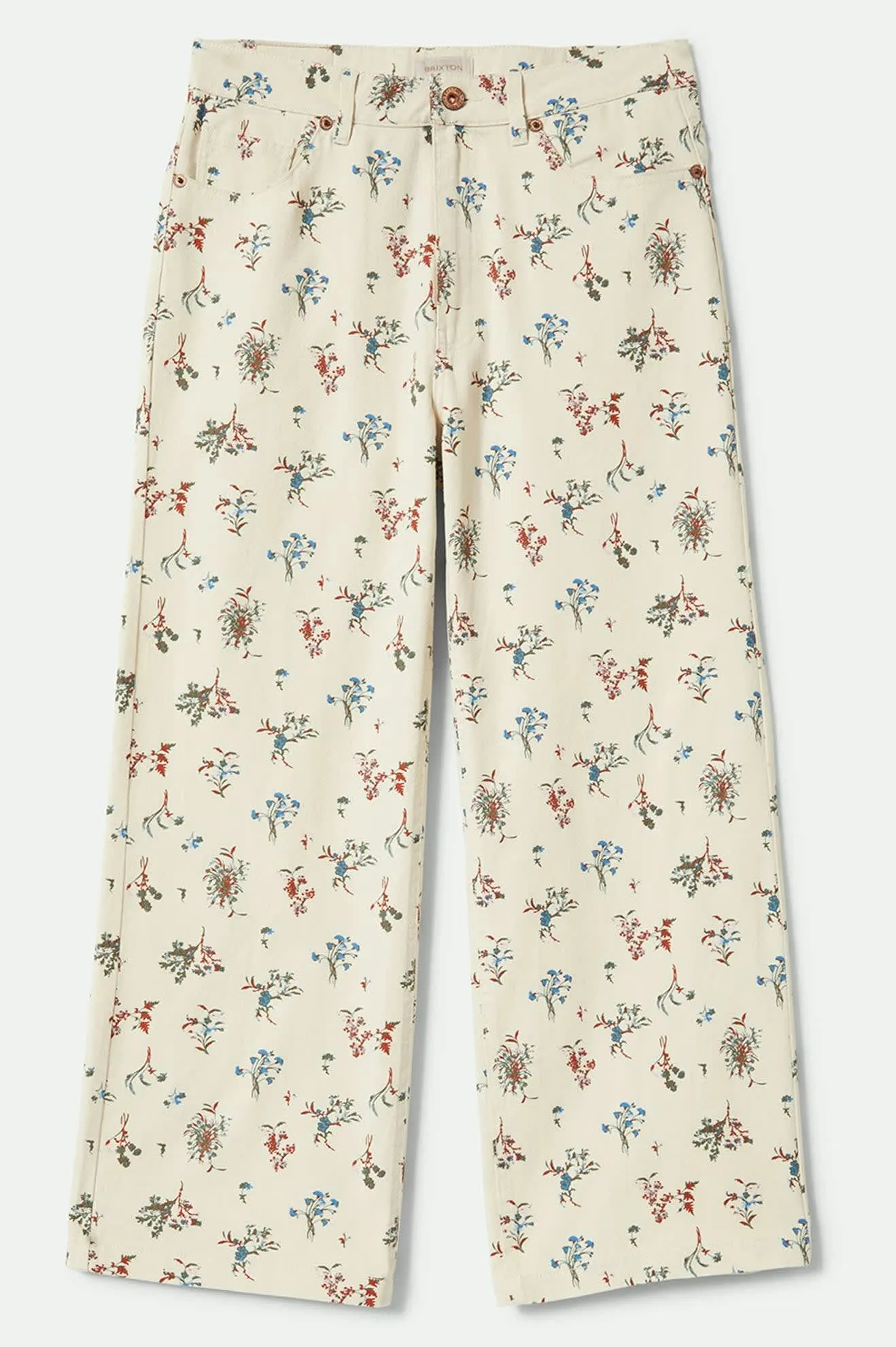 Margo Cropped 5-Pocket Pant - Whitecap sold by Brixton