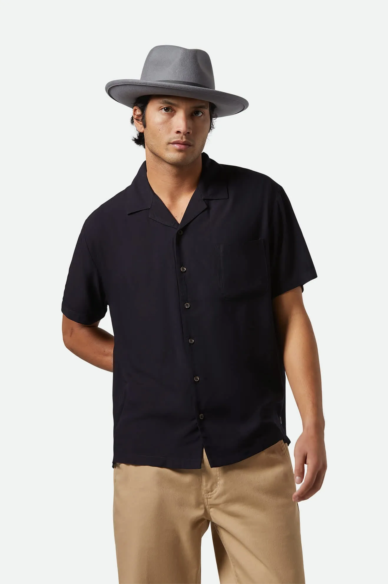 Dayton Convertabrim Rancher Hat - Grey sold by Brixton product image thumbnail 2