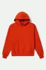 Embroidered Heavyweight Oversized Hoodie - Trail Orange sold by Brixton