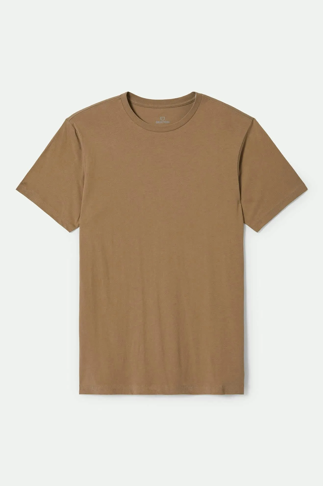 Premium Cotton S/S Tailored T-Shirt - Khaki sold by Brixton