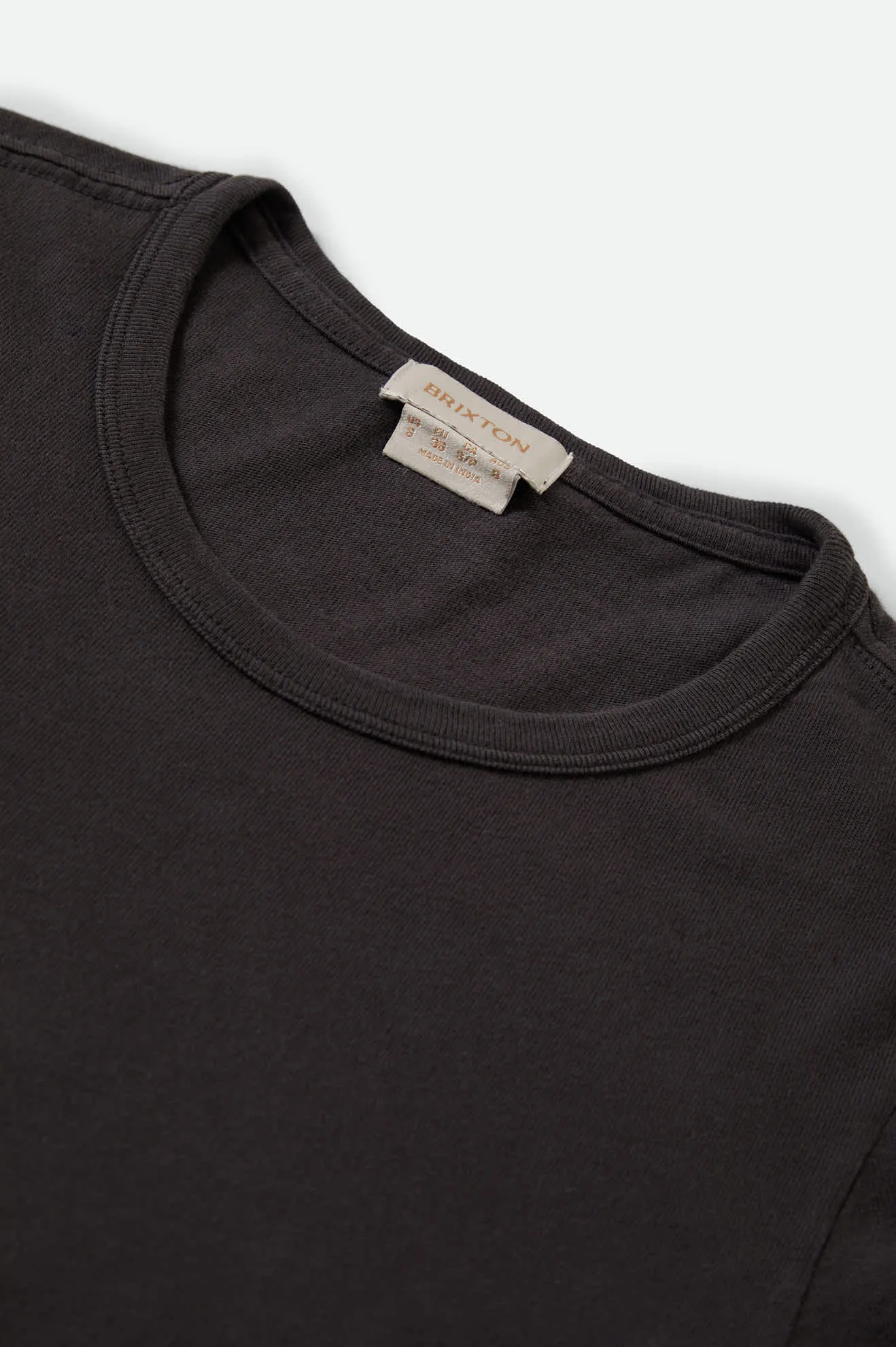 Carefree Organic Garment Dyed Slim Dress - Black sold by Brixton product image thumbnail 5