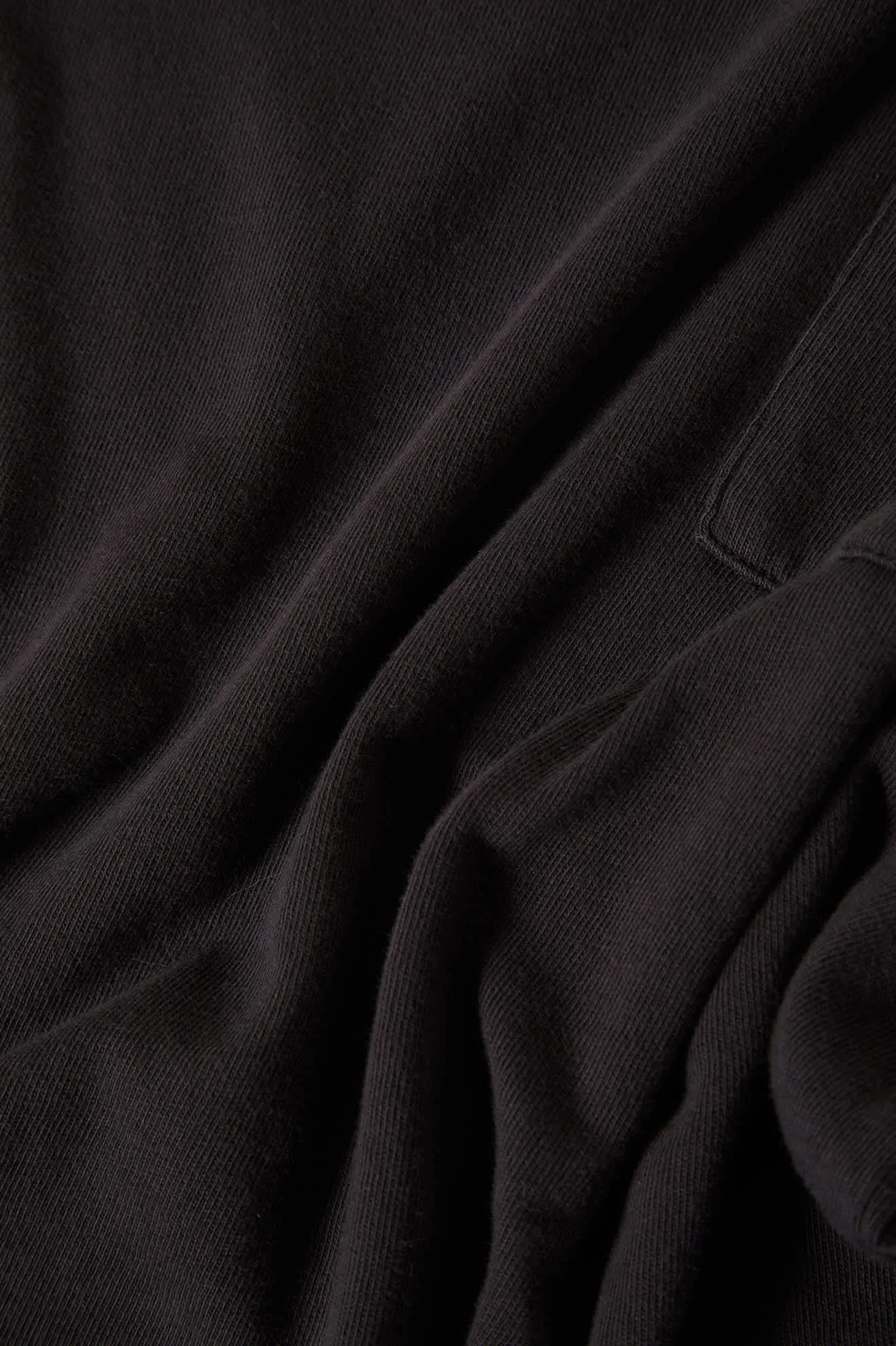 Carefree Organic Garment Dye Perfect T-Shirt - Black sold by Brixton product image thumbnail 2