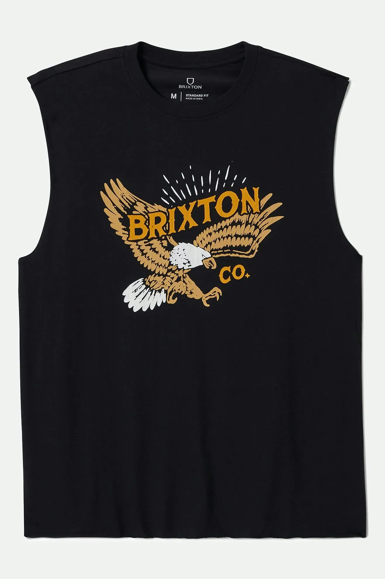 Keller Muscle Tank Top - Black sold by Brixton