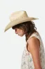 Laredo Panama Straw Cowboy Hat - Catalina Sand sold by Brixton