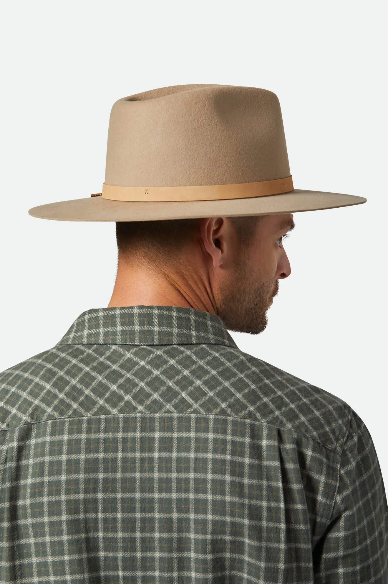 Hawkins WTHR GUARD™ Cowboy Hat - Sand/Natural sold by Brixton product image thumbnail 3