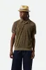 Weekend Terry Cloth S/S Polo - Ivy Green sold by Brixton