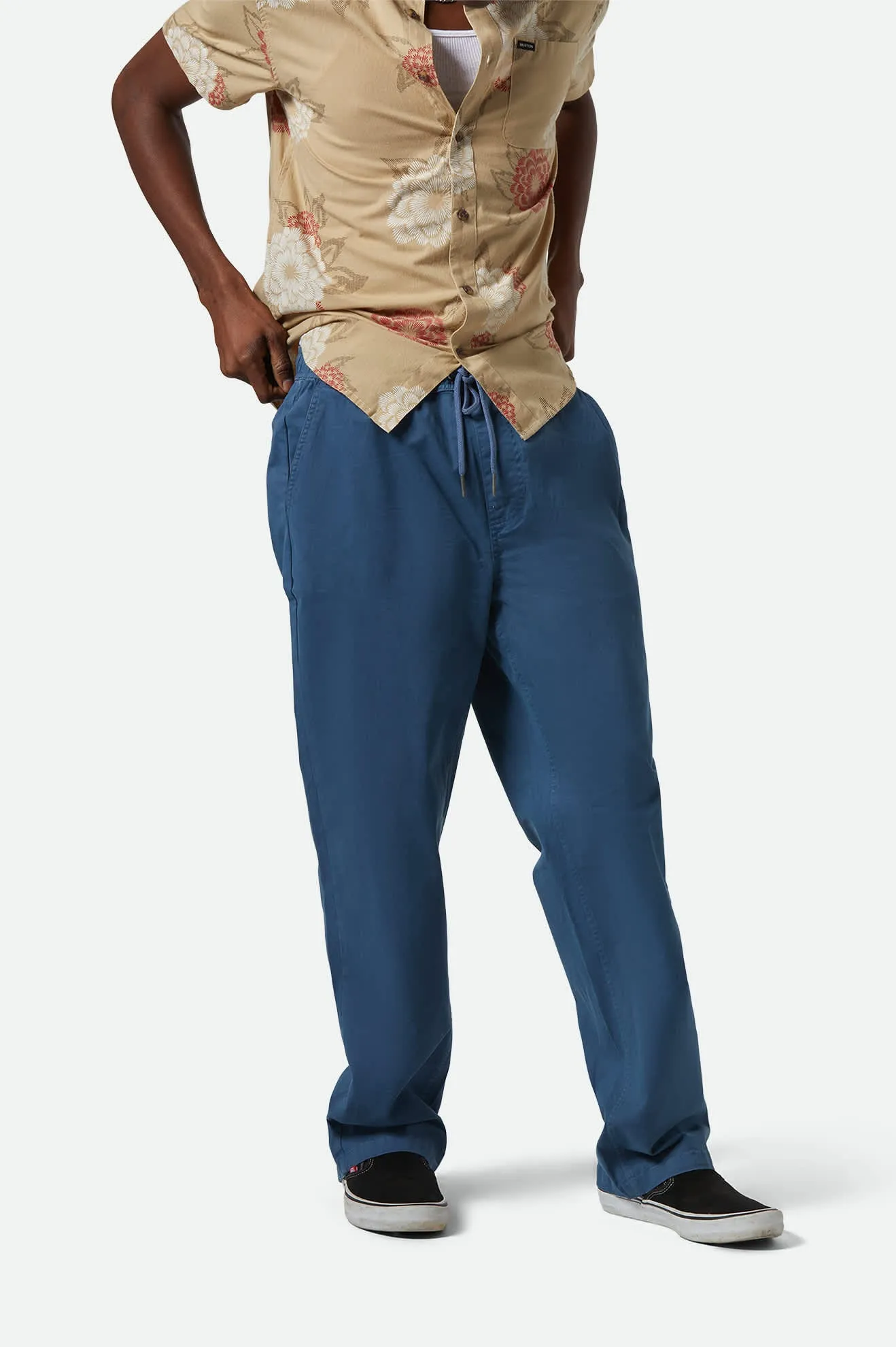Broadway E-Waist Relaxed Pant - Washed Denim Blue sold by Brixton product image thumbnail 2