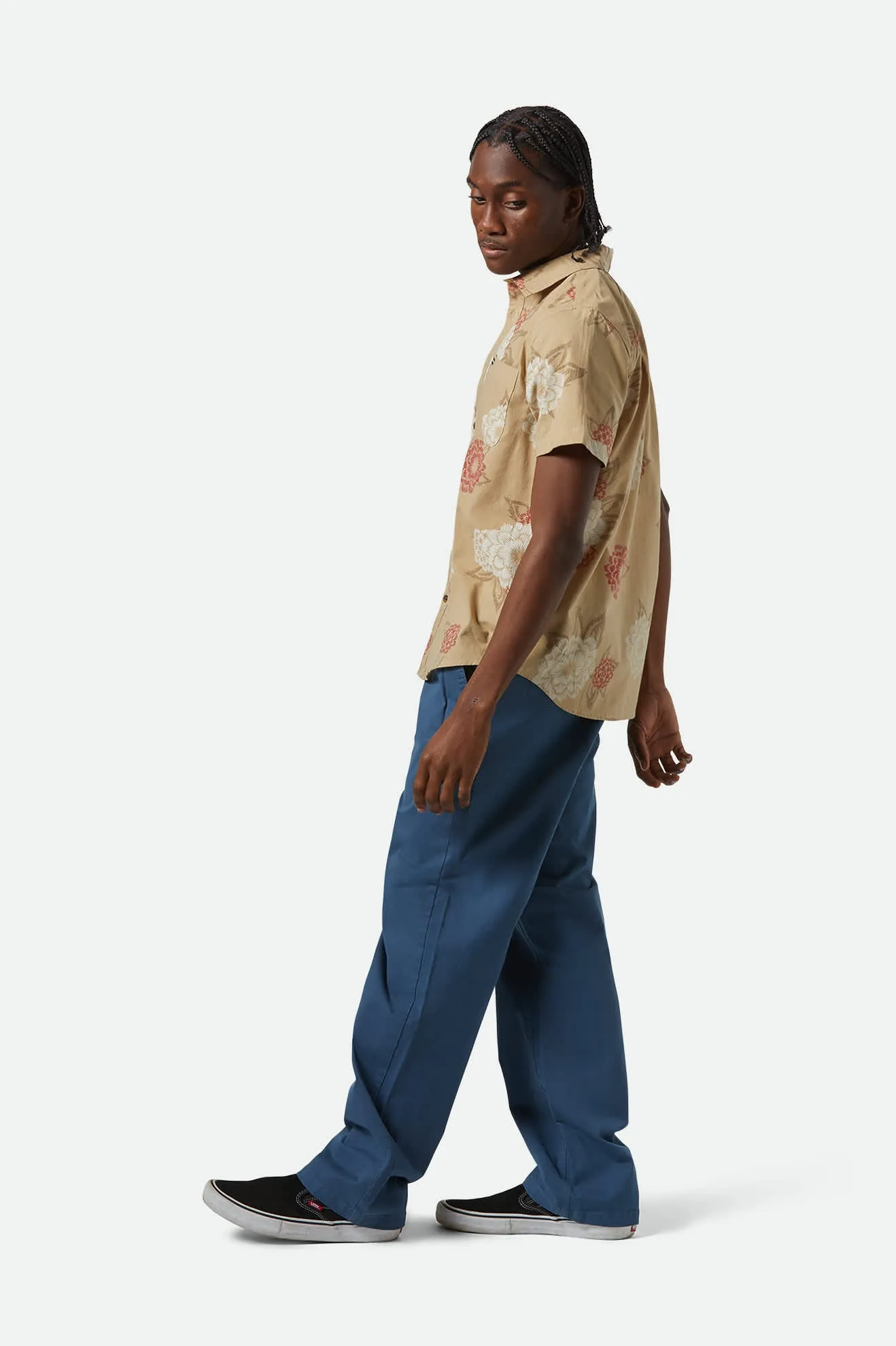 Broadway E-Waist Relaxed Pant - Washed Denim Blue sold by Brixton product image thumbnail 3