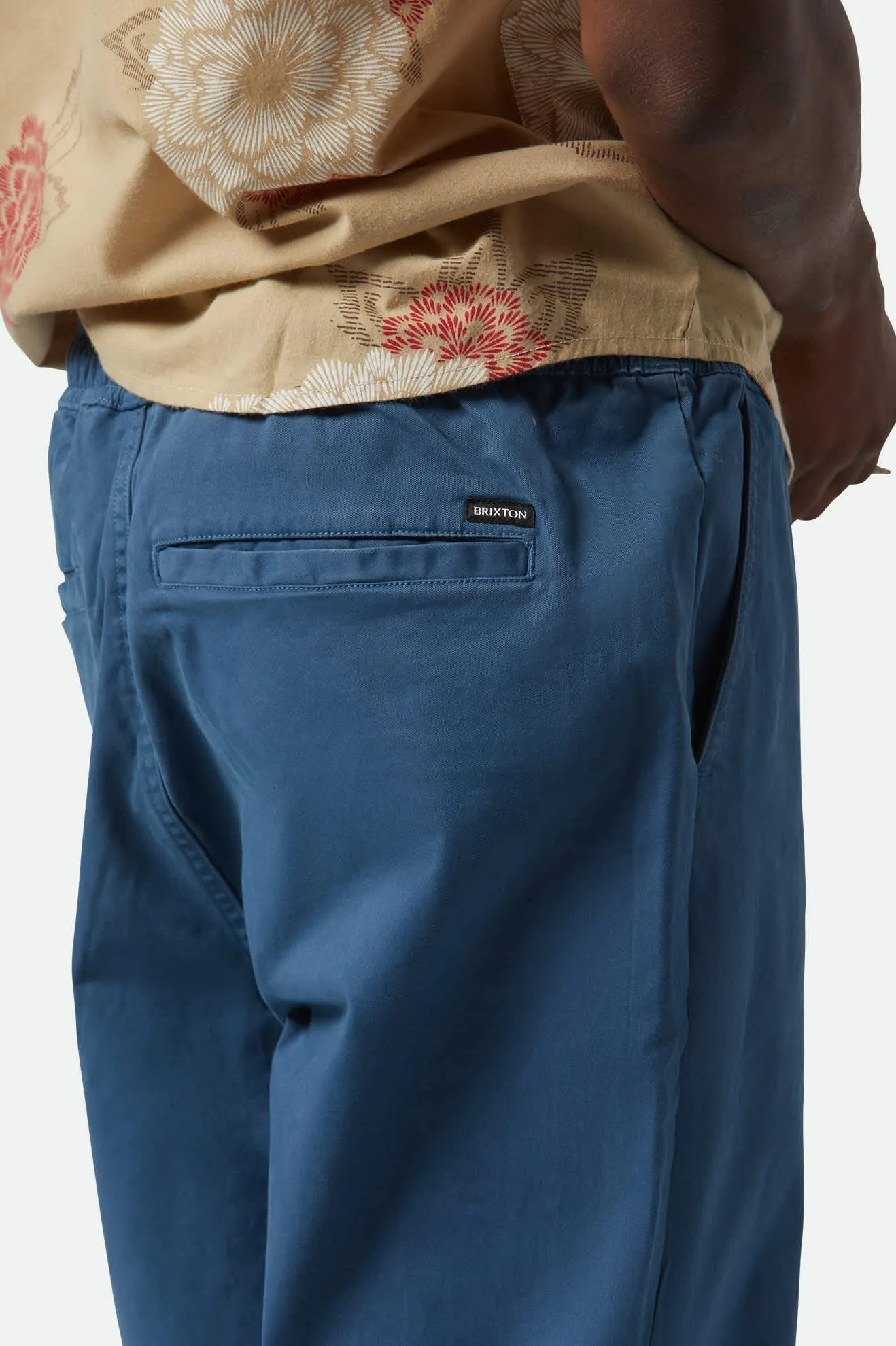 Broadway E-Waist Relaxed Pant - Washed Denim Blue sold by Brixton product image thumbnail 5