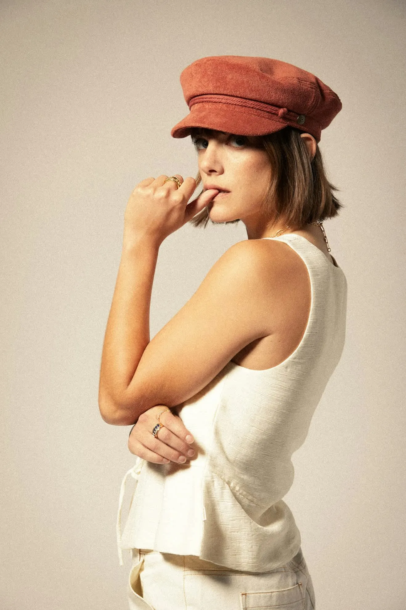 Lakeview Top - Off White sold by Brixton product image thumbnail 3