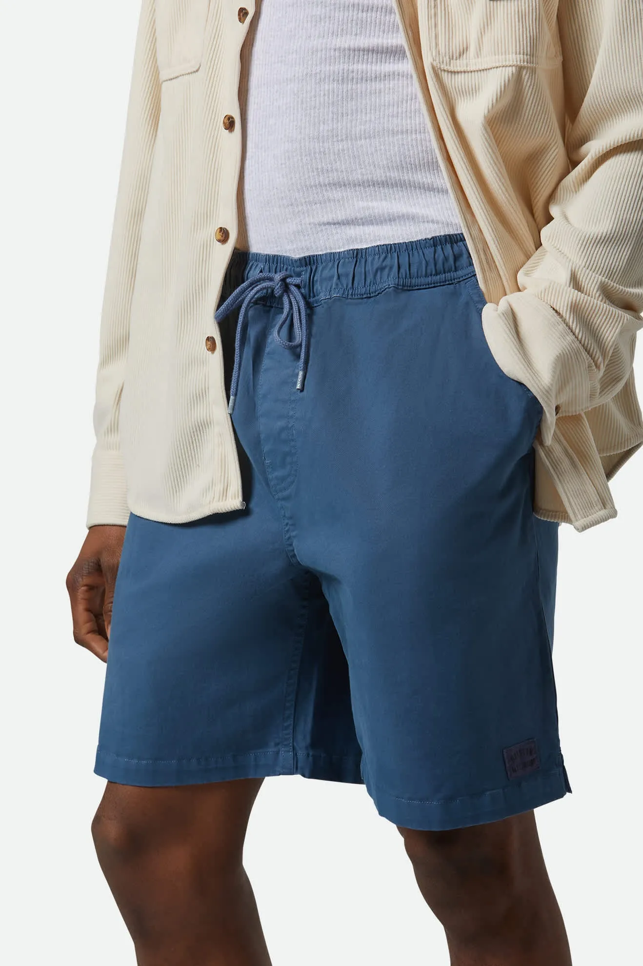Everyday Vintage Wash Short - Washed Denim Blue sold by Brixton product image thumbnail 3