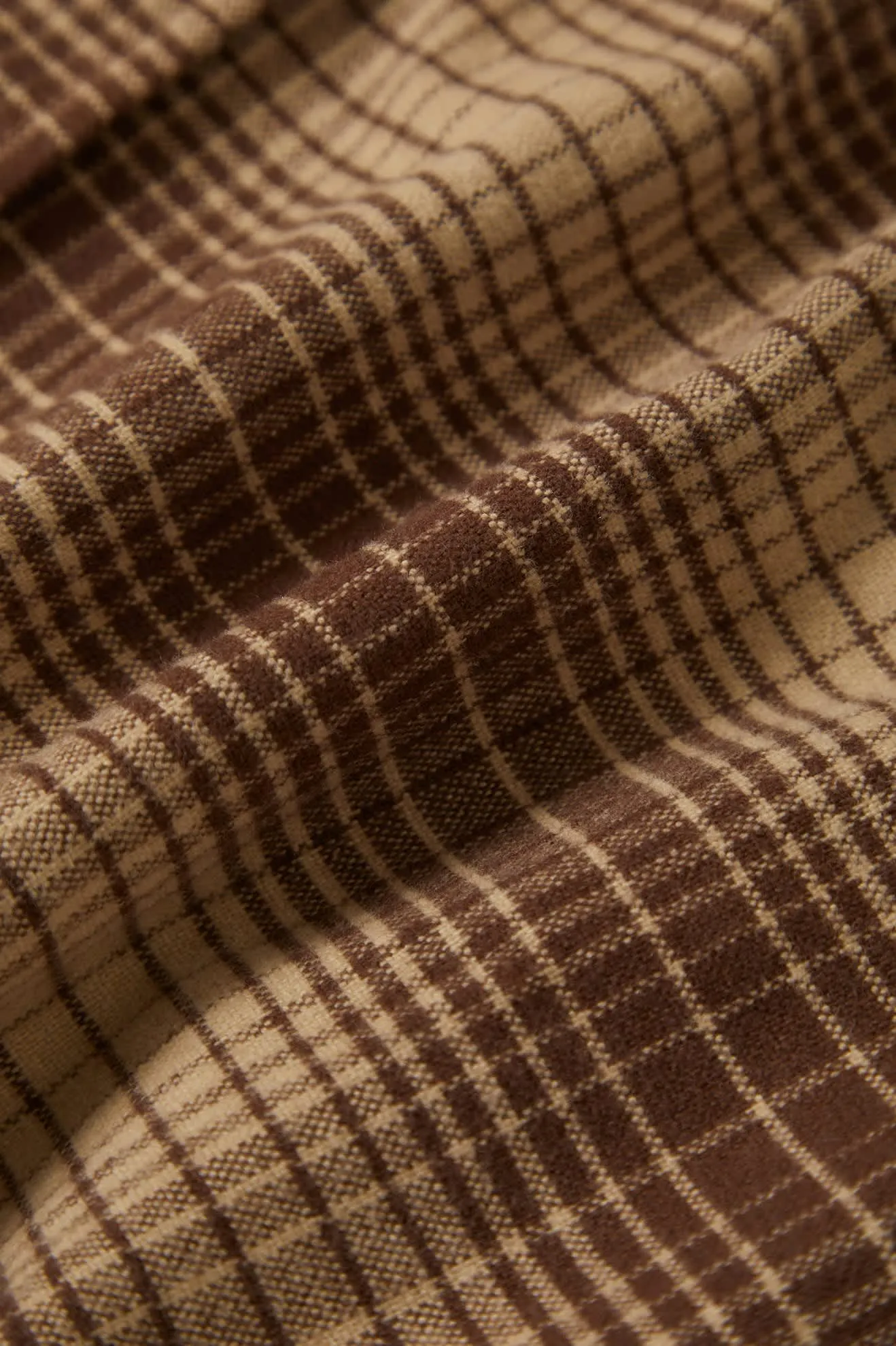 Builders Bowery Stretch Water Resistant L/S Flannel - Pine Needle/Sunbaked sold by Brixton product image thumbnail 3