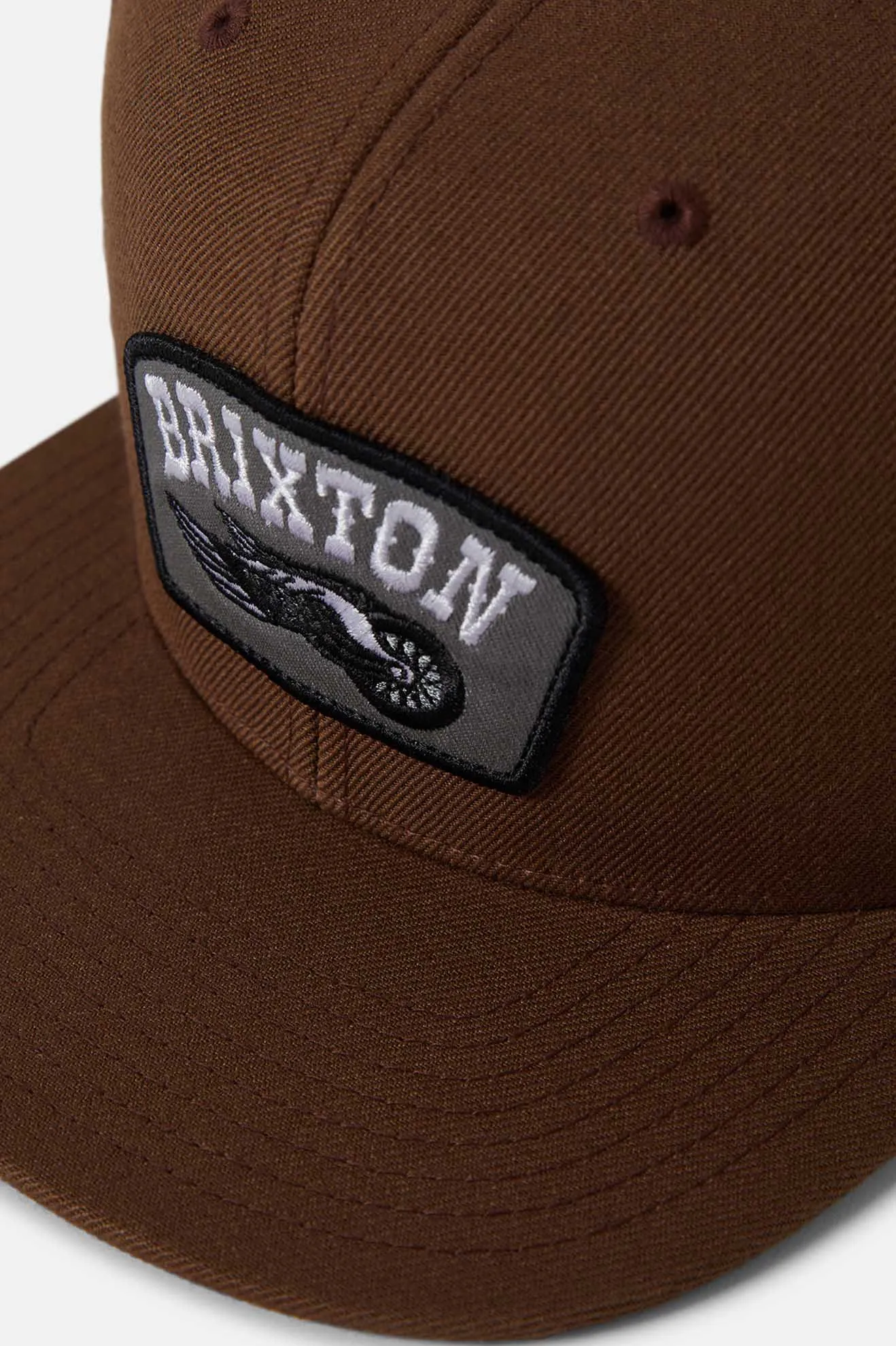Roller Snapback - Pinecone Brown sold by Brixton product image thumbnail 3