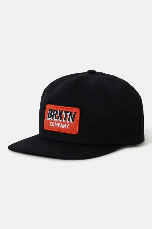 Payment Snapback - Black sold by Brixton