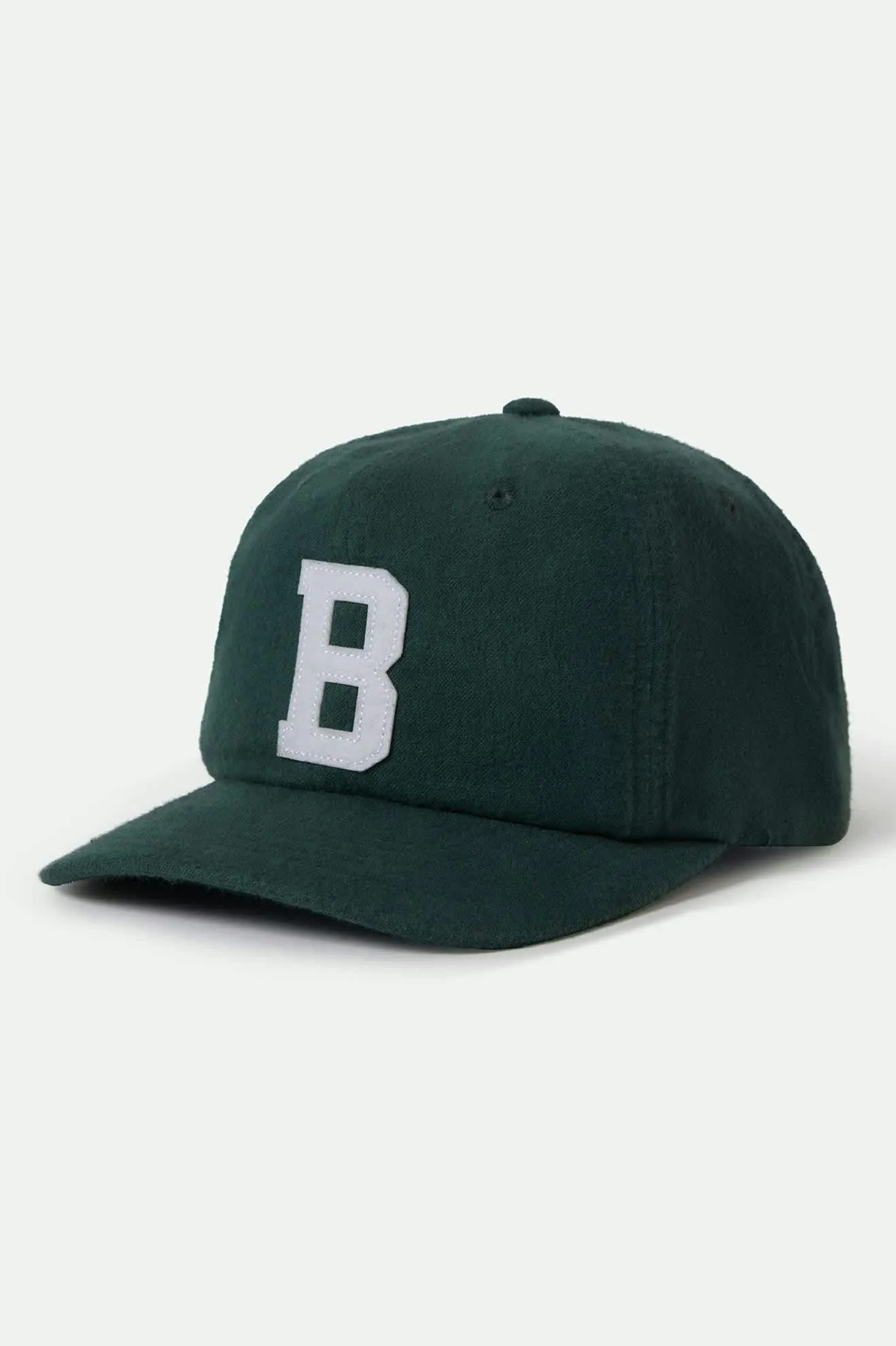 Big B Adjustable Hat - Deep Forest Flannel sold by Brixton
