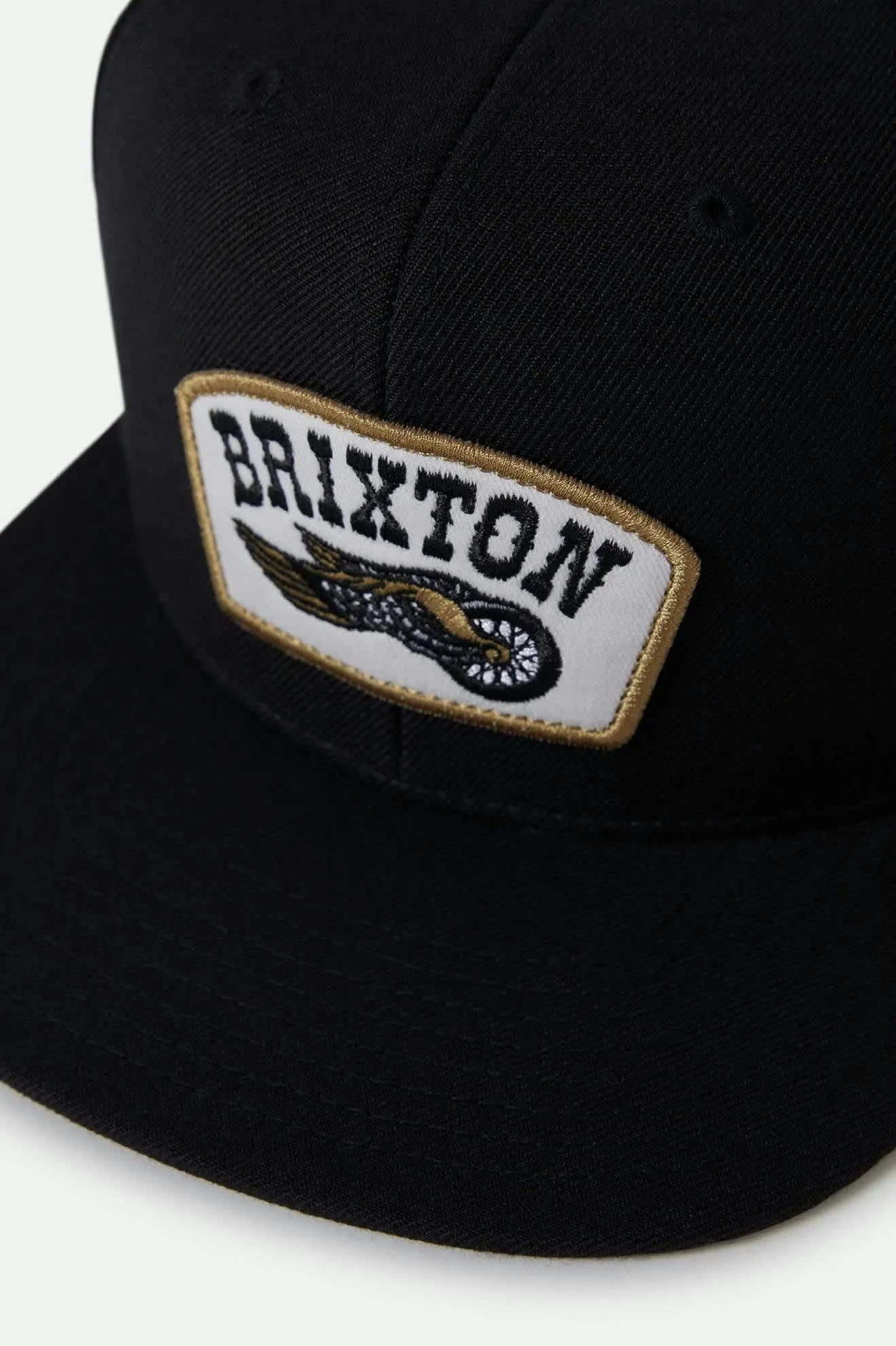 Roller Snapback - Black sold by Brixton product image thumbnail 3