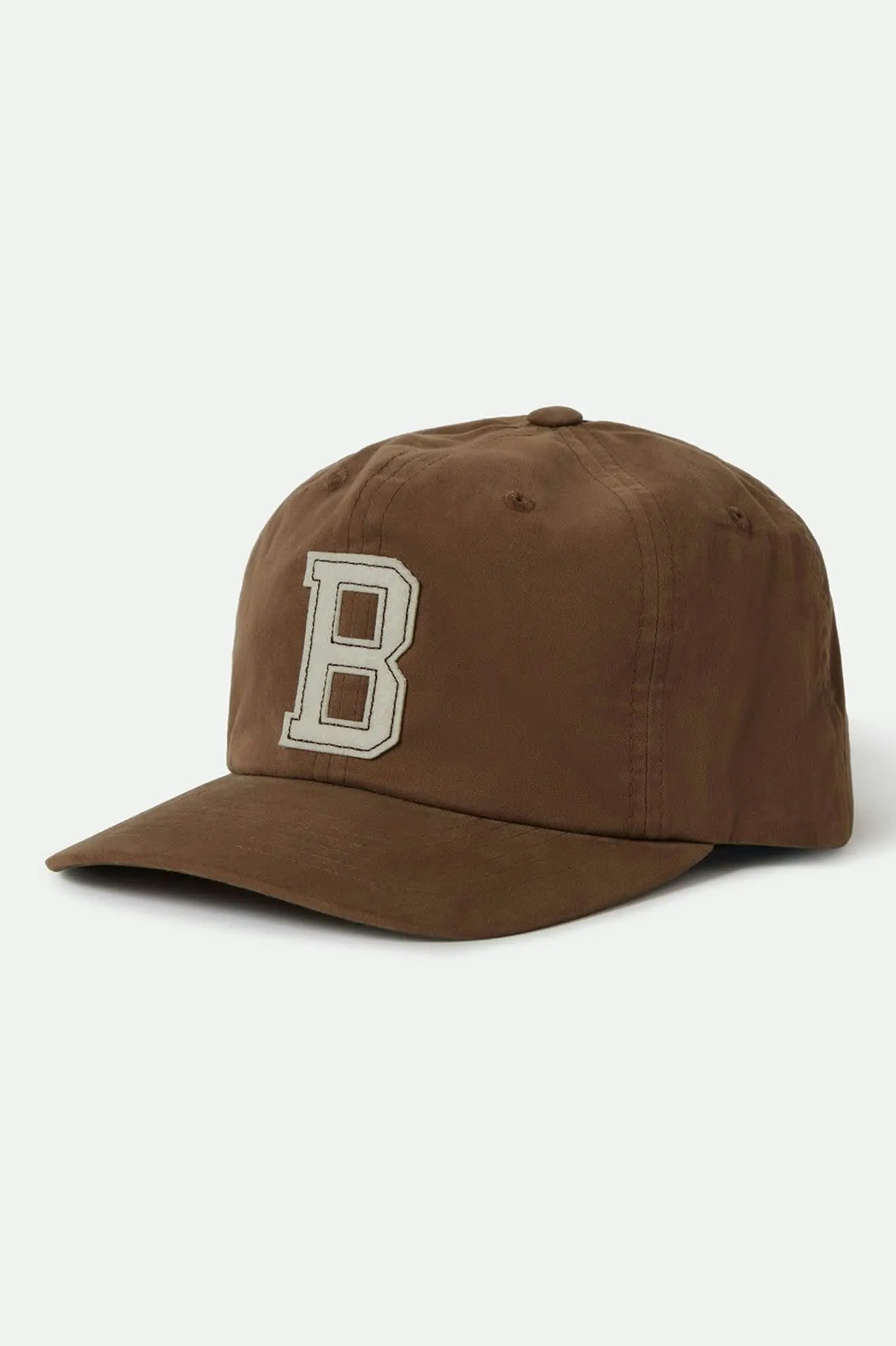 Big B Adjustable Hat - Pinecone Brown Twill sold by Brixton