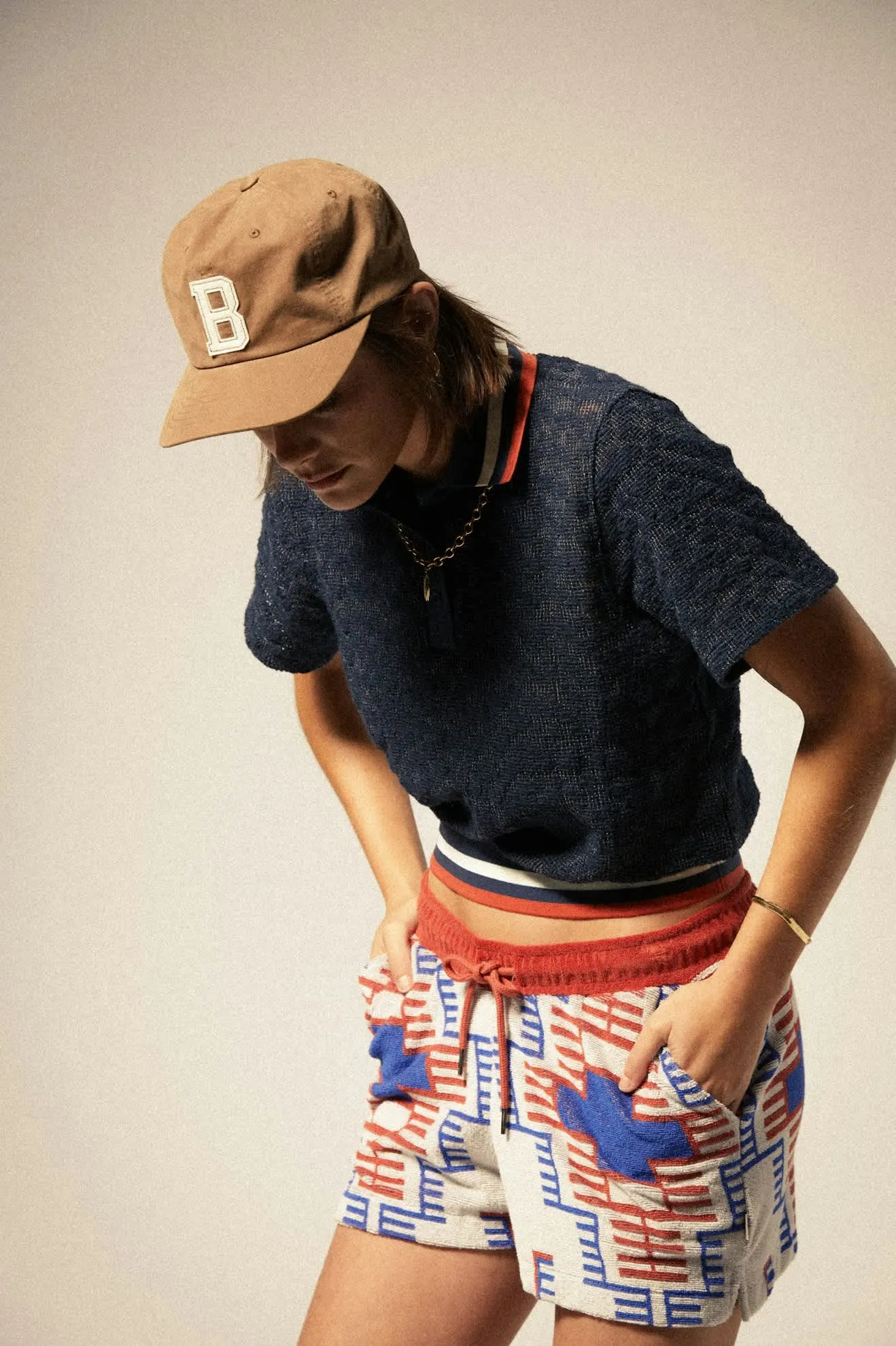 Big B Adjustable Hat - Pinecone Brown Twill sold by Brixton product image thumbnail 4