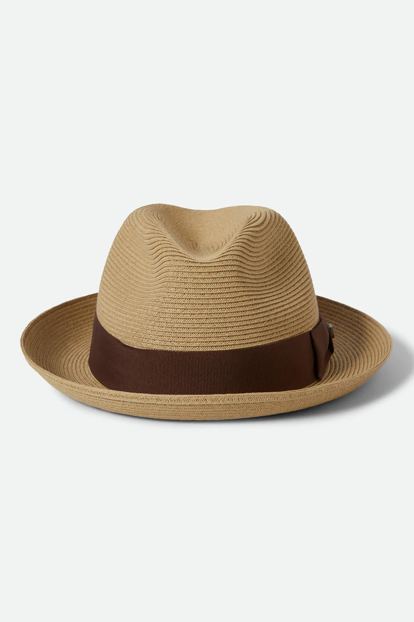 Horton Convertabrim Packable Fedora - Dark Tan/Light Brown sold by Brixton product image thumbnail 5