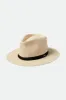 Carolina Straw Packable Hat - Natural sold by Brixton