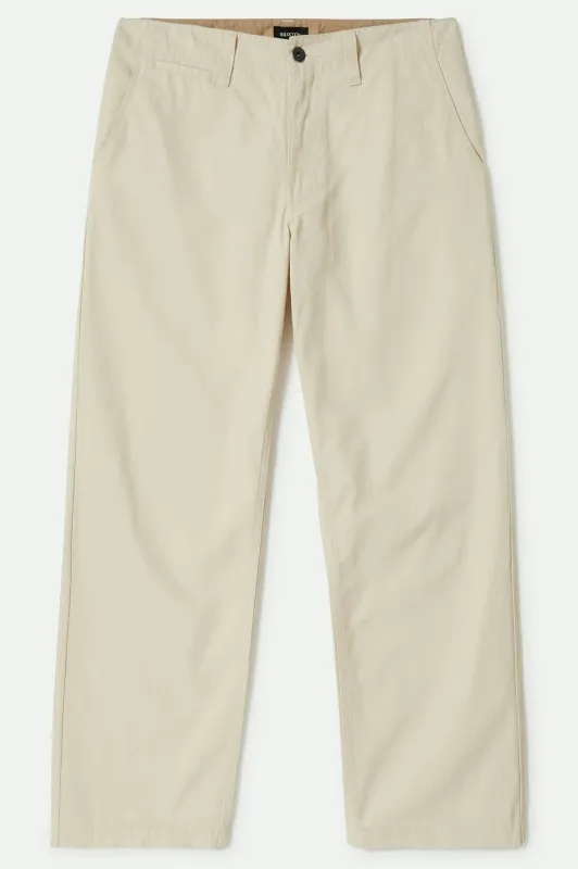 Surplus Herringbone Relaxed Trouser Pant - Whitecap sold by Brixton