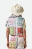 Carolina Straw Packable Travel Hat - Bone/Bone sold by Brixton
