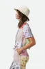 Carolina Straw Packable Travel Hat - Bone/Bone sold by Brixton