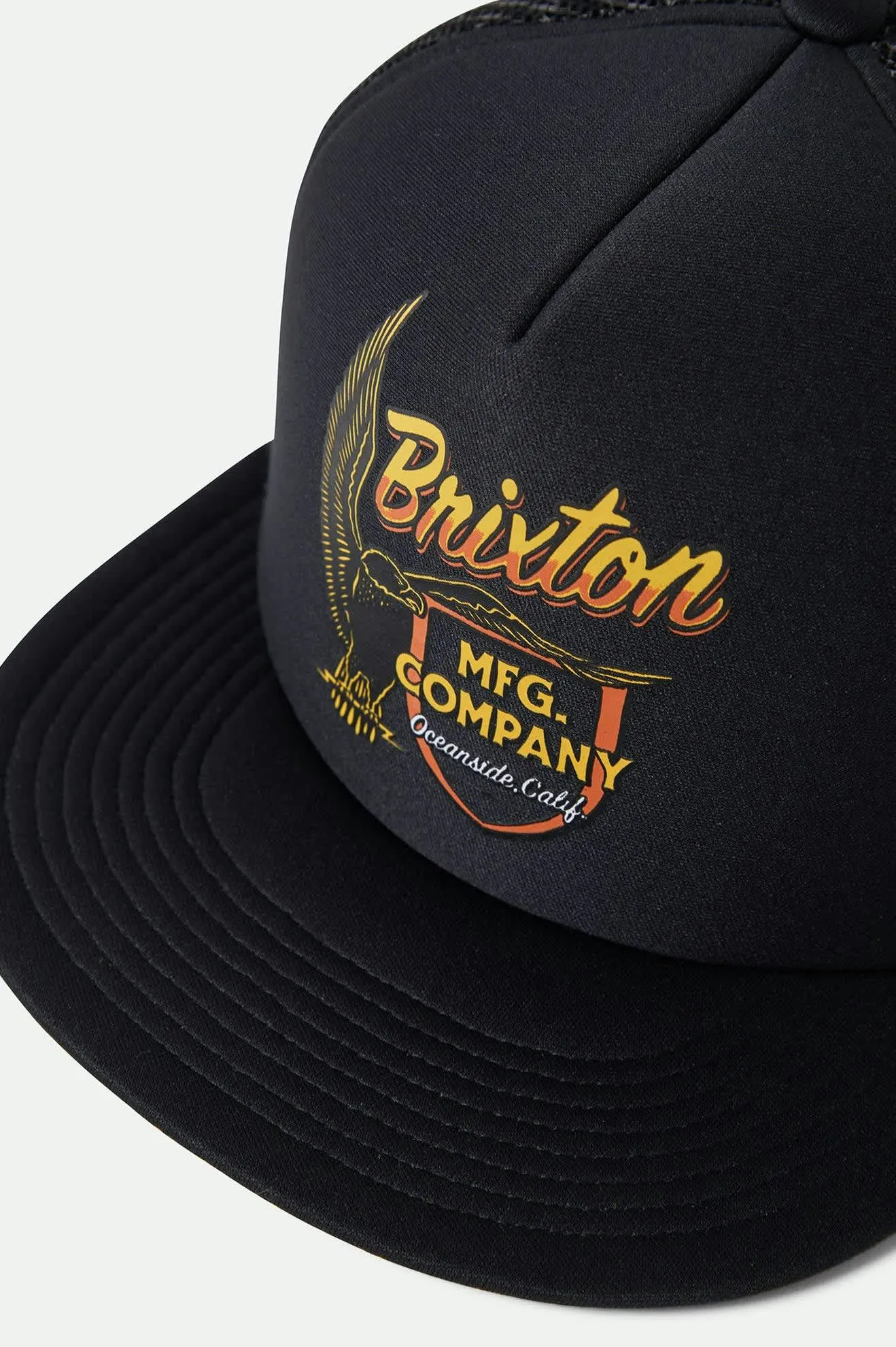 Highline Netplus Trucker Hat - Black sold by Brixton product image thumbnail 3