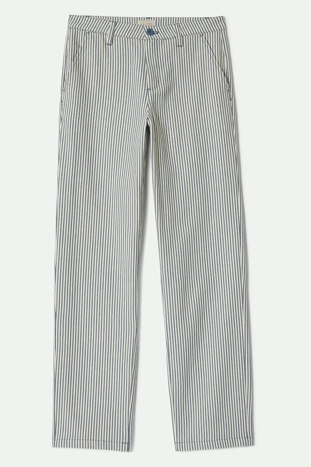 Bedford Pant - Azure Blue Pinstripe sold by Brixton product image thumbnail 2