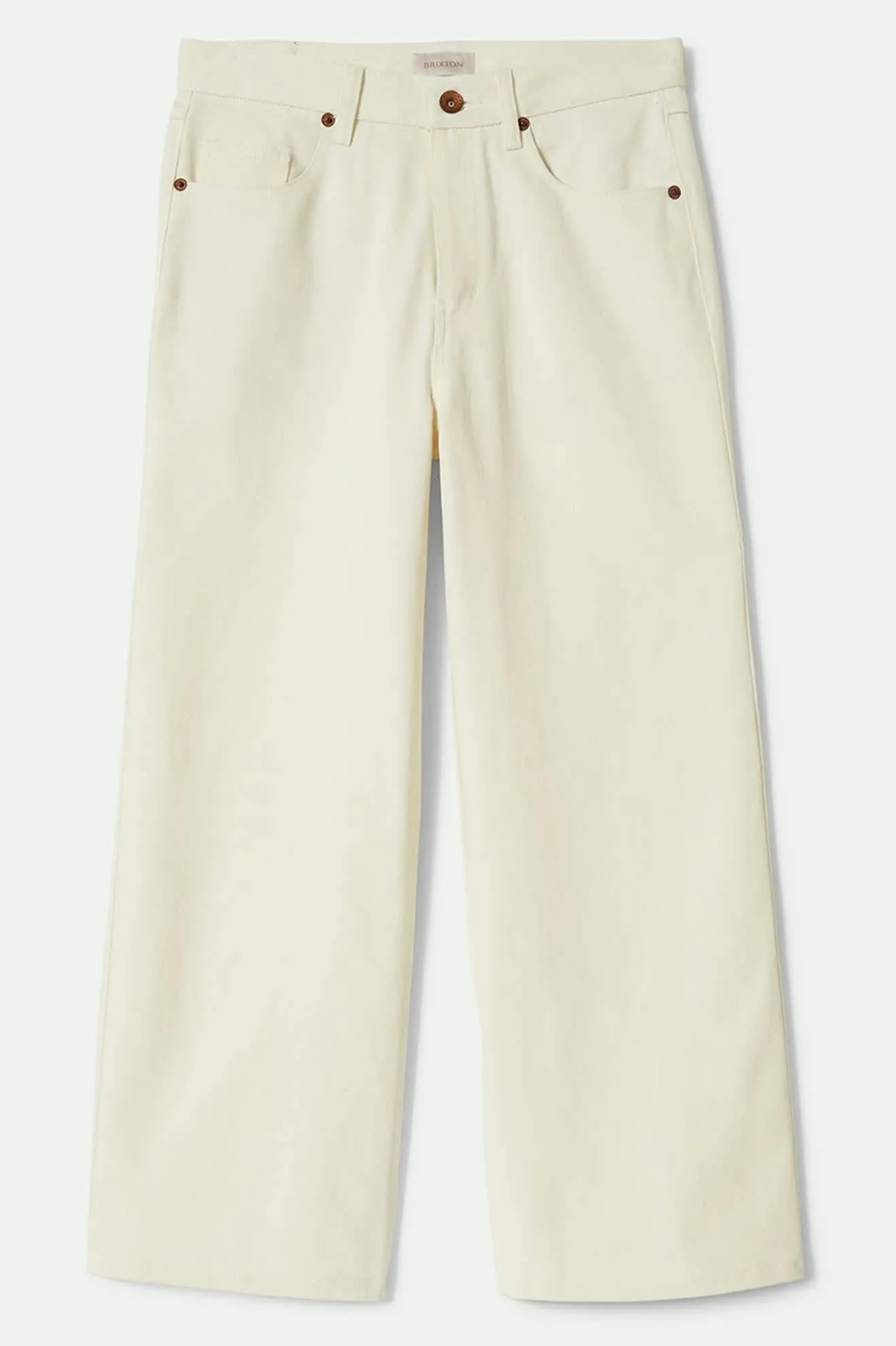 Margo Cropped 5-Pocket Pant - Off White sold by Brixton product image thumbnail 2