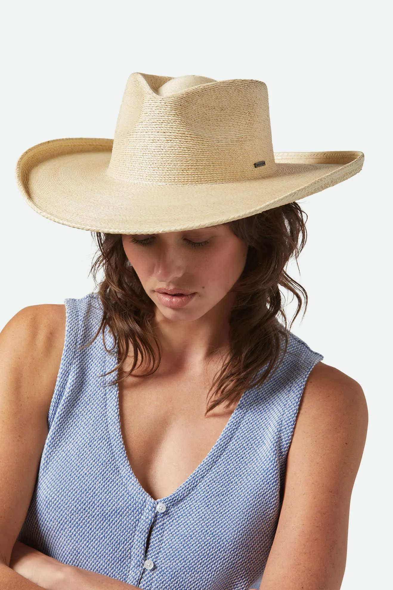 Marlow Straw Classic Rancher Hat - Natural sold by Brixton product image thumbnail 5