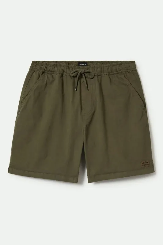 Everyday Vintage Wash Short - Washed Ivy Green sold by Brixton