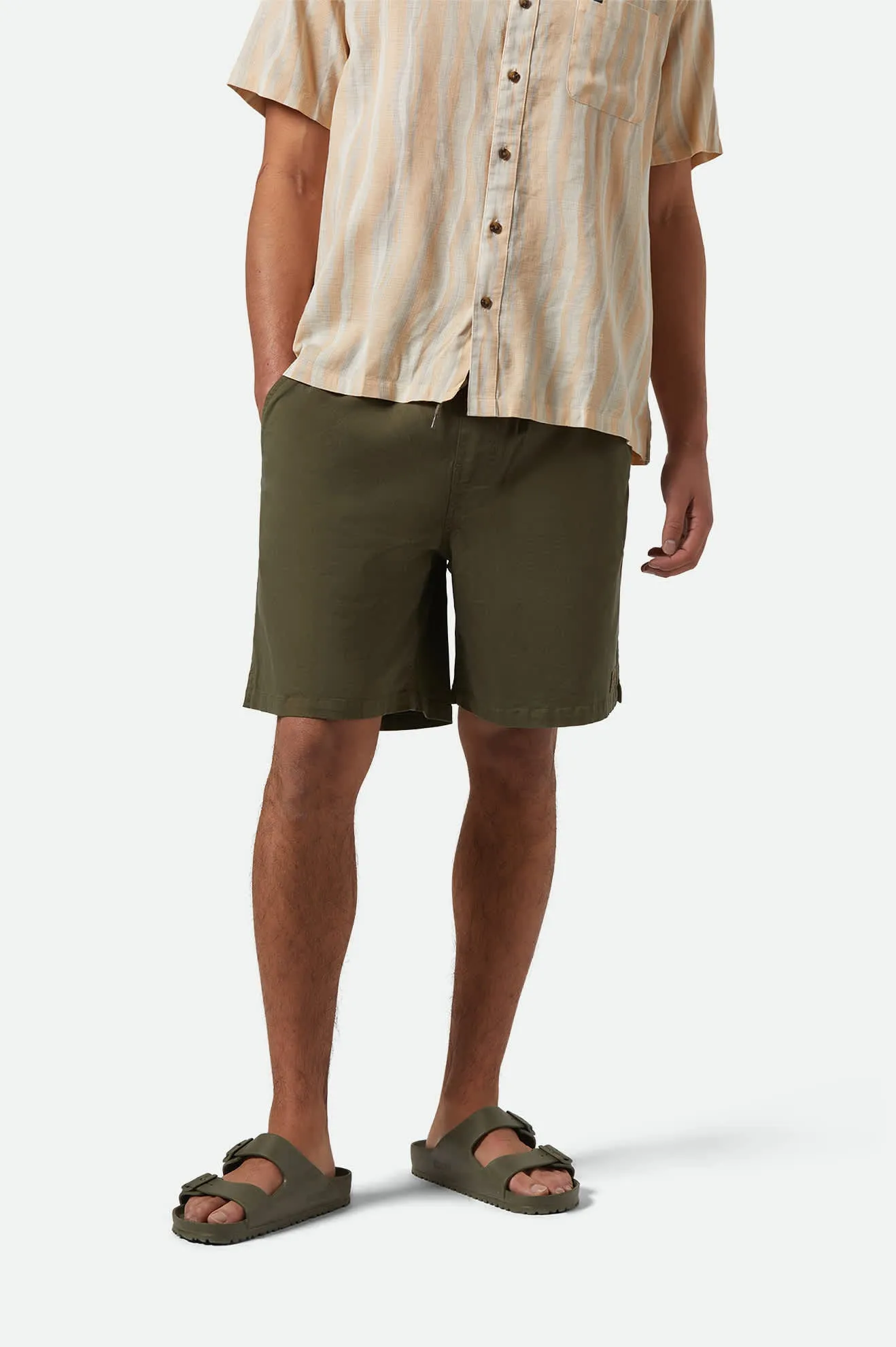 Everyday Vintage Wash Short - Washed Ivy Green sold by Brixton product image thumbnail 2