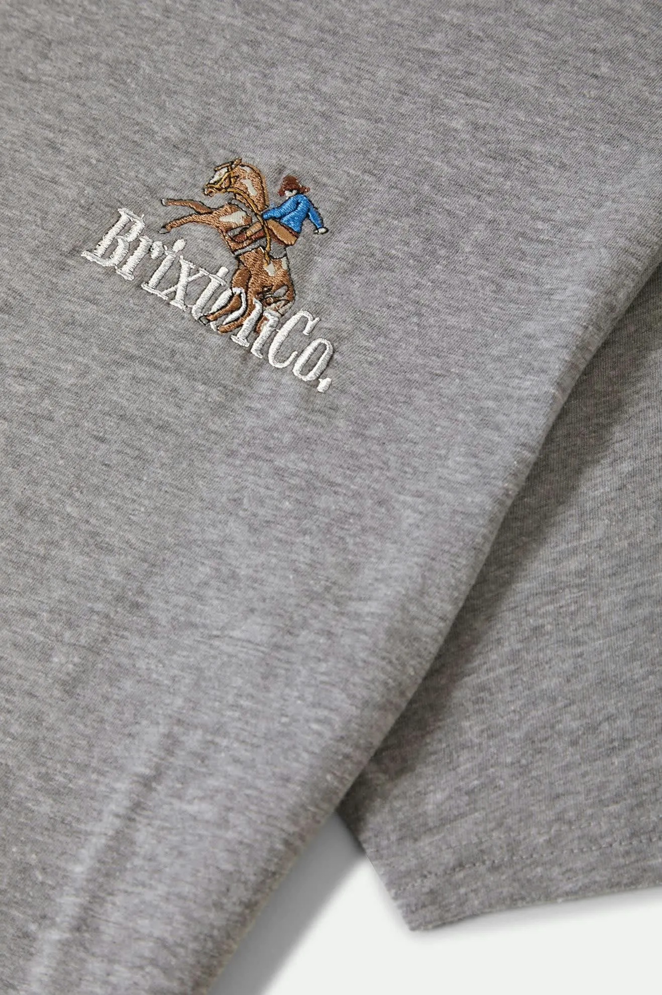 Inwood S/S Standard T-Shirt - Heather Grey sold by Brixton product image thumbnail 2