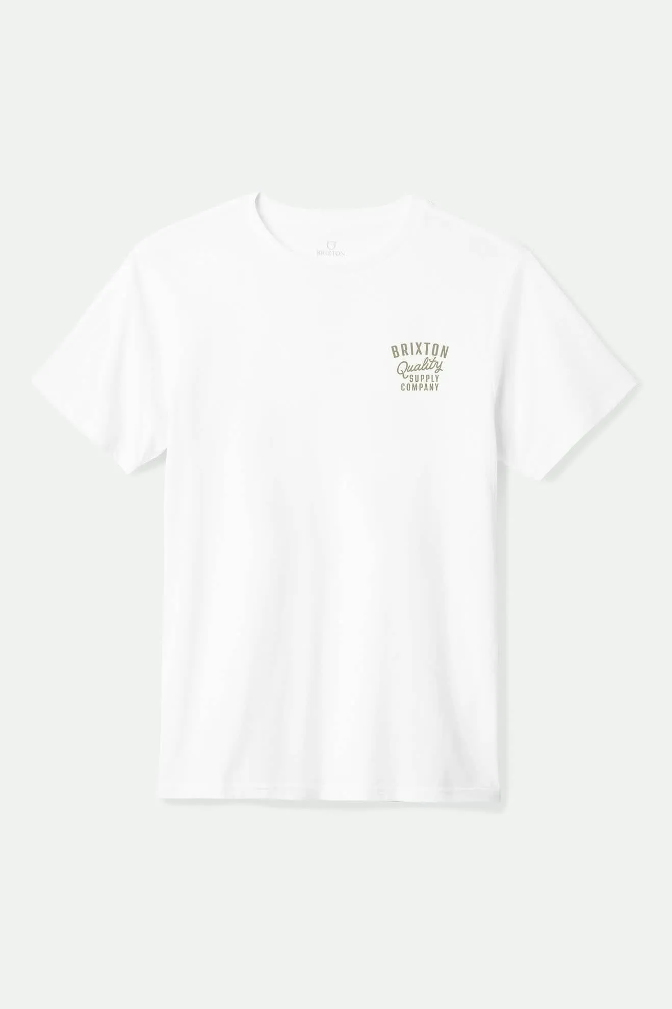 Hubal S/S Tailored T-Shirt - White/Sand sold by Brixton product image thumbnail 2