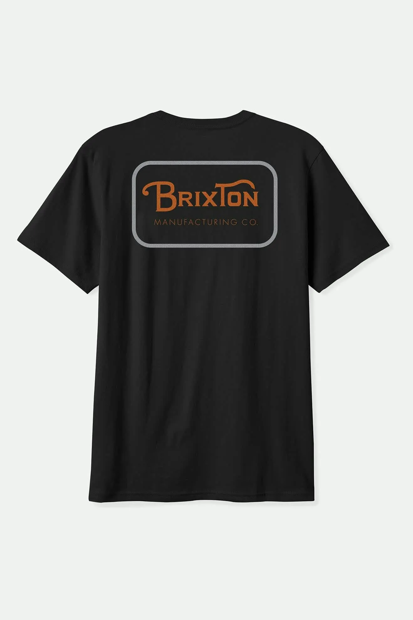 Grade S/S Standard T-Shirt - Black/Rust/Smoke Grey sold by Brixton