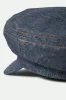 Assembly Fiddler Fisherman Cap - Indigo sold by Brixton