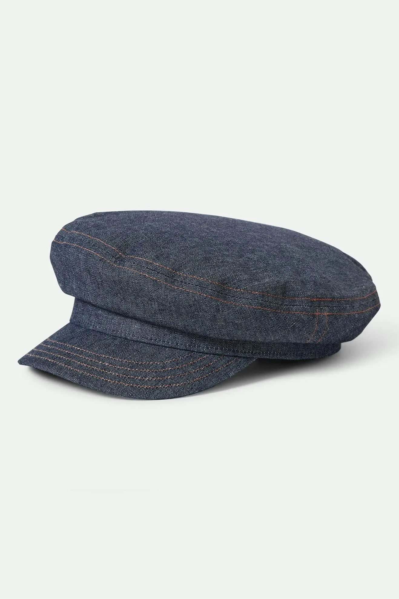 Assembly Fiddler Fisherman Cap - Indigo sold by Brixton