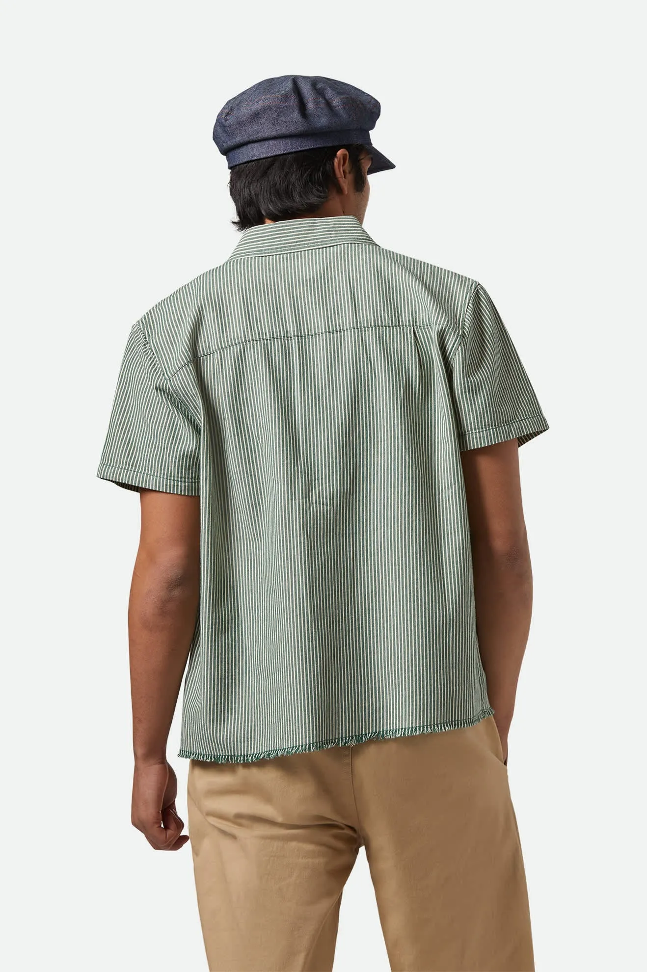 Assembly Fiddler Fisherman Cap - Indigo sold by Brixton product image thumbnail 4