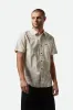 Charter Print S/S Shirt - Beige/Whitecap Floral sold by Brixton