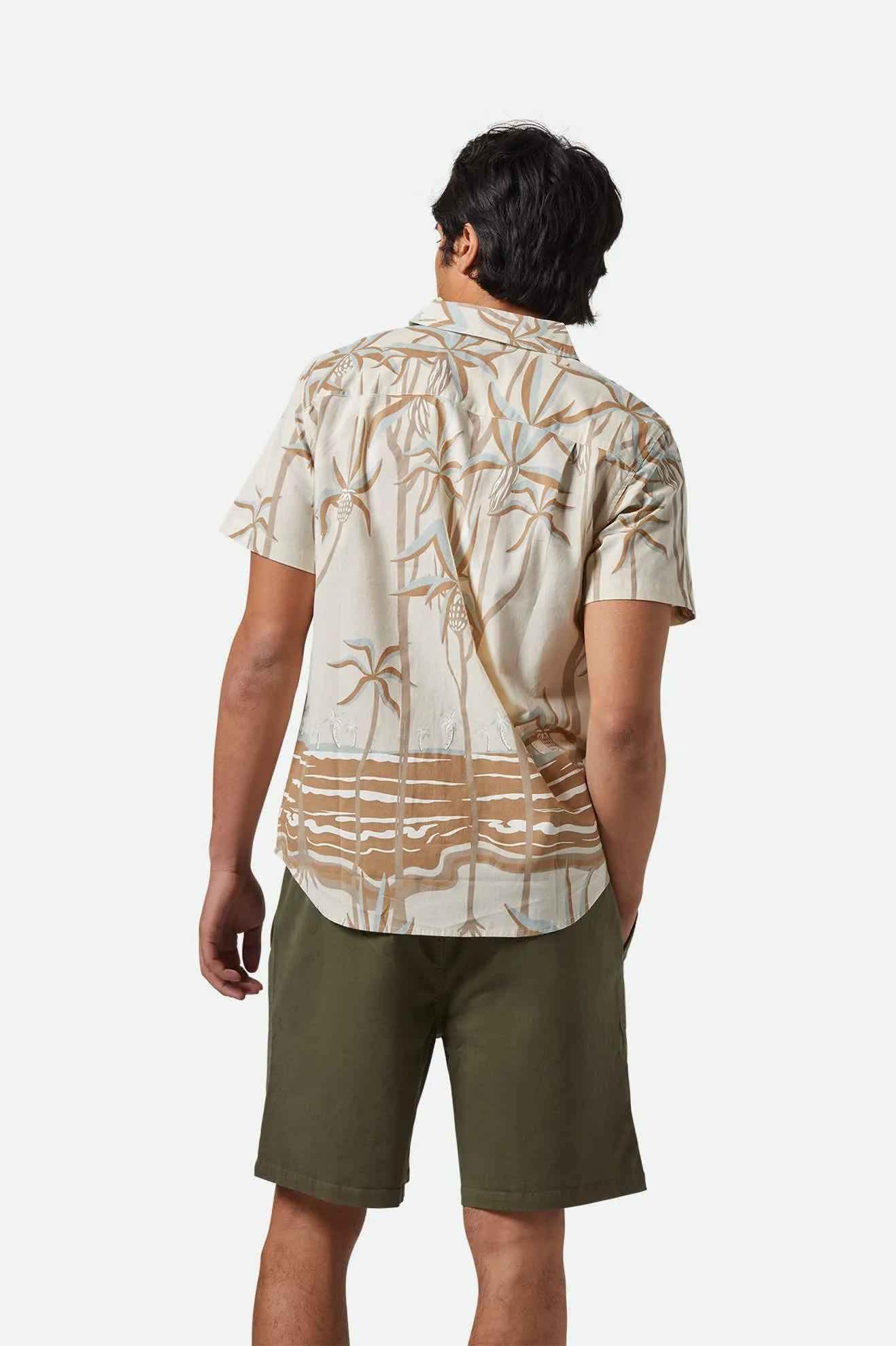 Charter Print S/S Shirt - Whitecap Scenic Trip sold by Brixton product image thumbnail 4