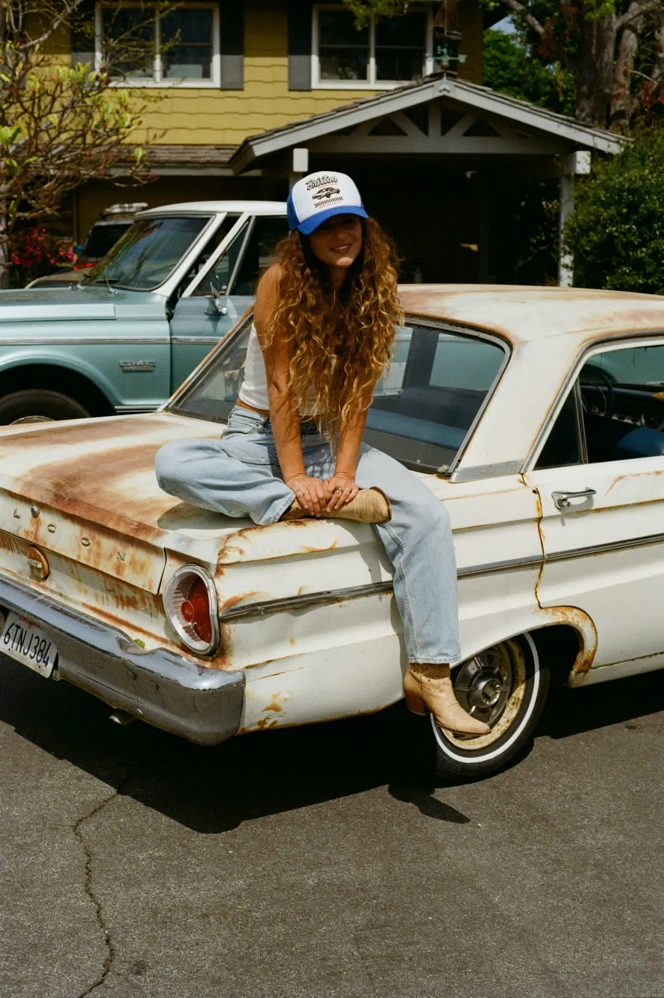 Speed and Service Netplus Trucker Hat - Electric Blue sold by Brixton product image thumbnail 2