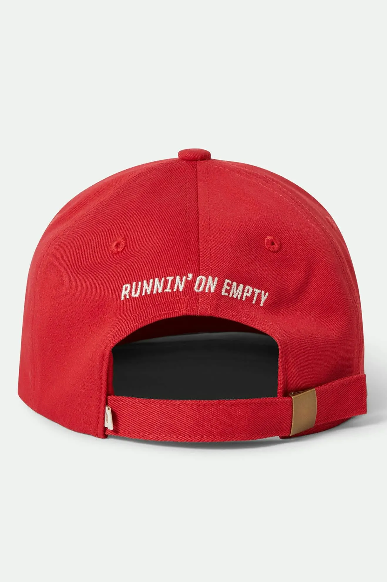 Running on Empty Netplus Adjustable Hat - Crimson/White sold by Brixton product image thumbnail 4