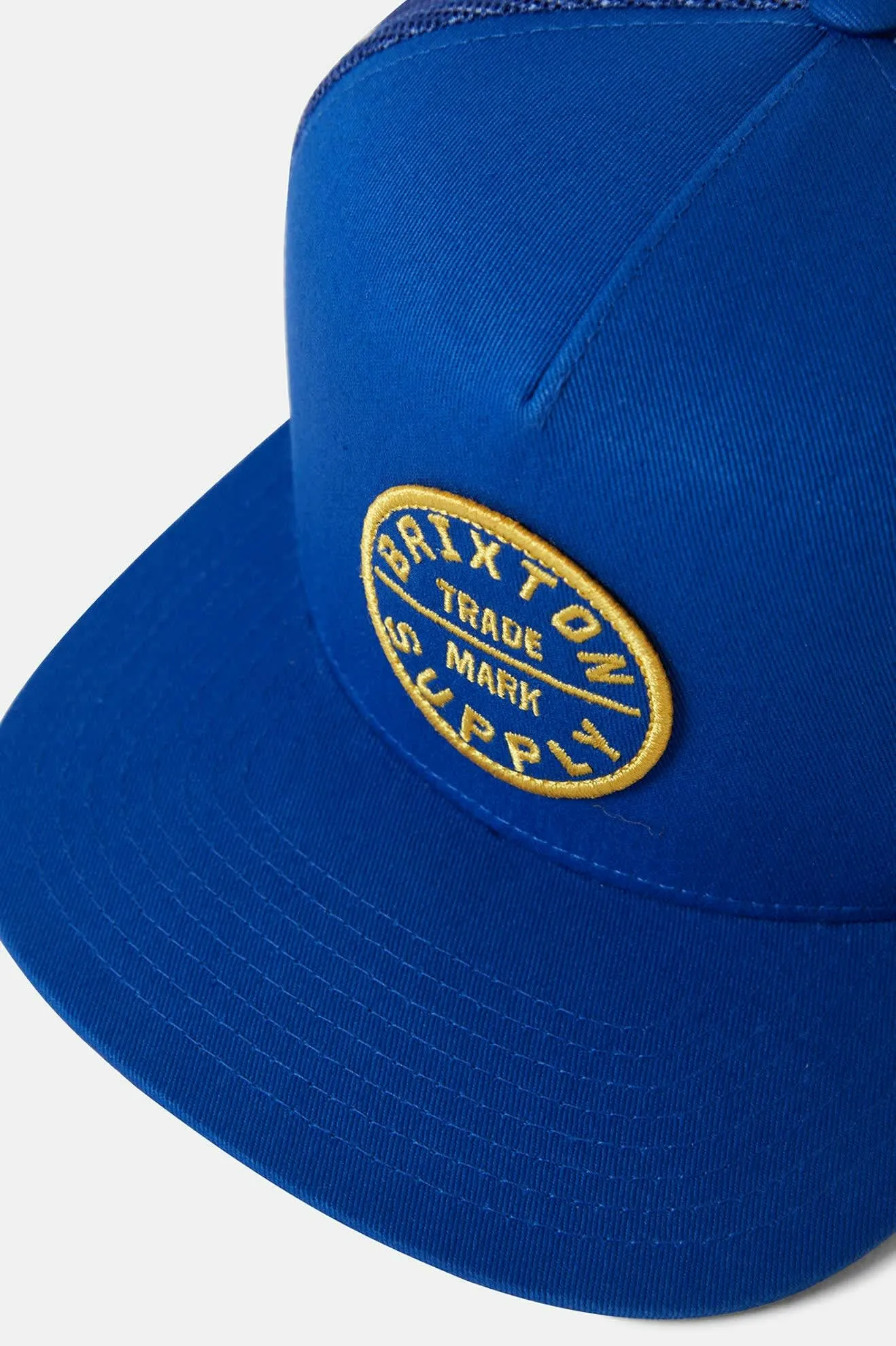 Oath Trucker Hat - Royal/Royal sold by Brixton product image thumbnail 3