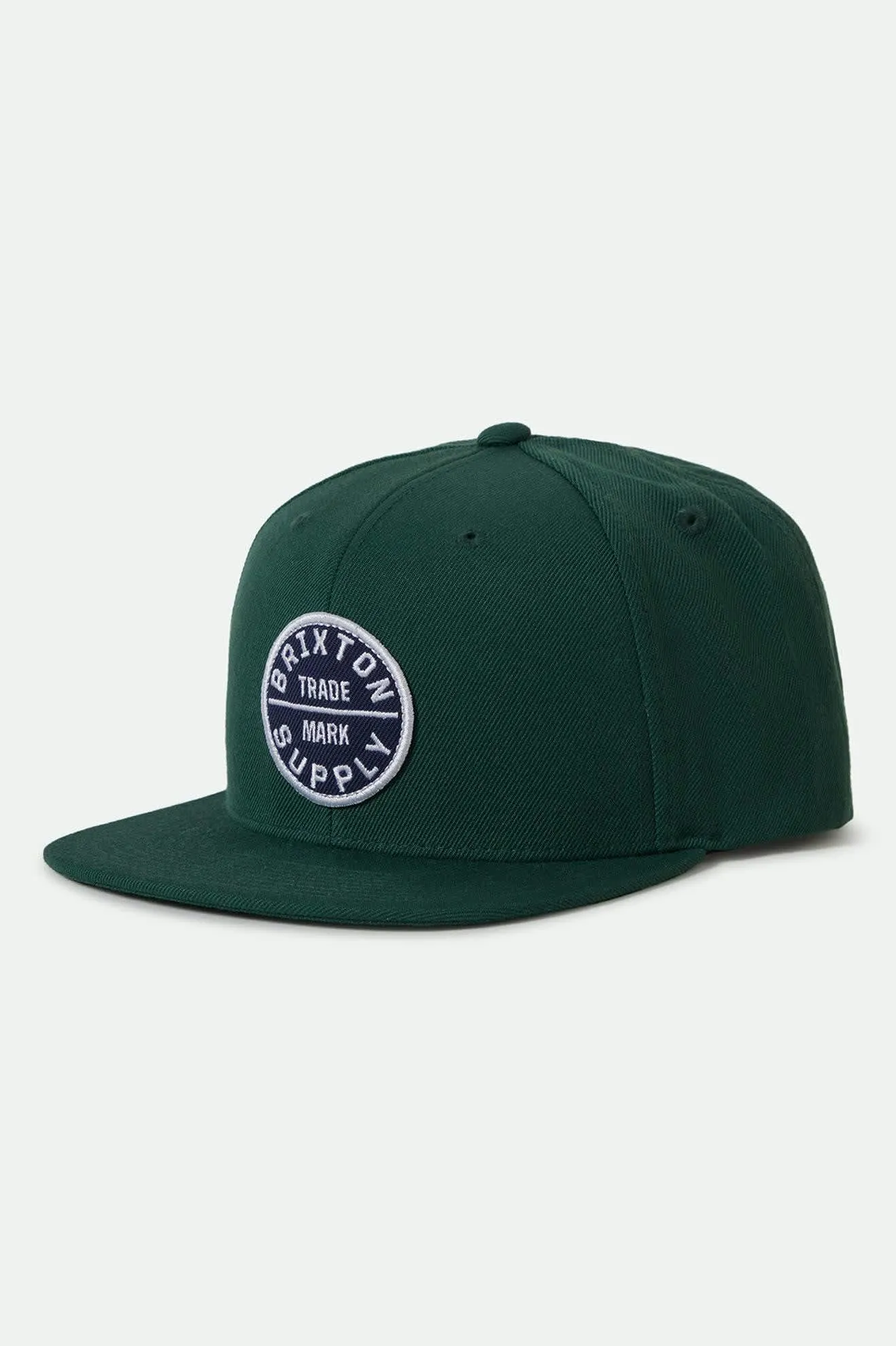 Oath III Snapback - Pine Needle/Pine Needle sold by Brixton