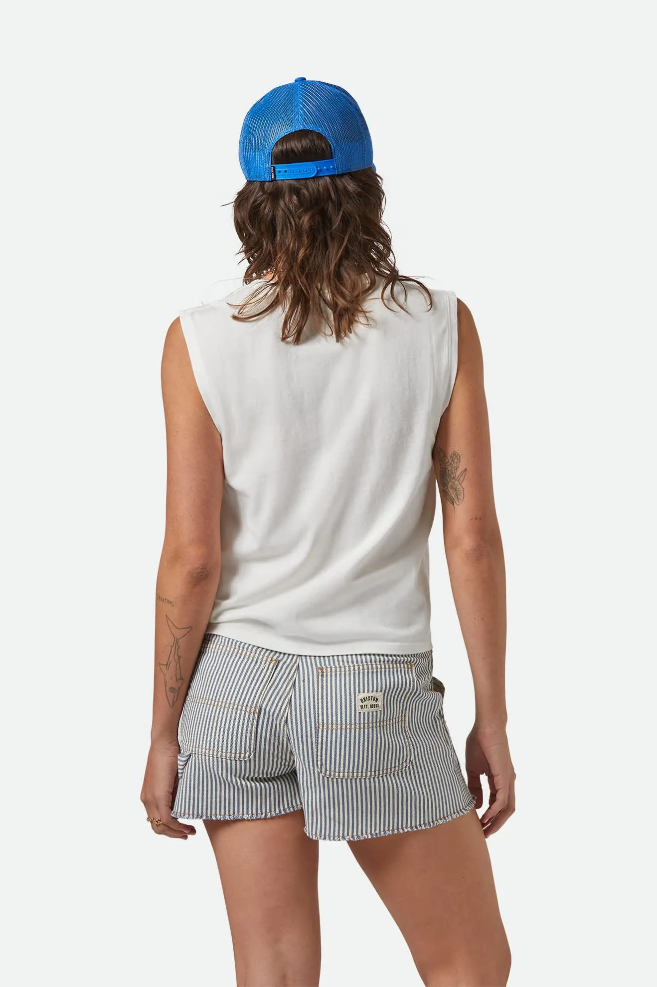 Brixton Motel Muscle Tank - Off White sold by Brixton product image thumbnail 4