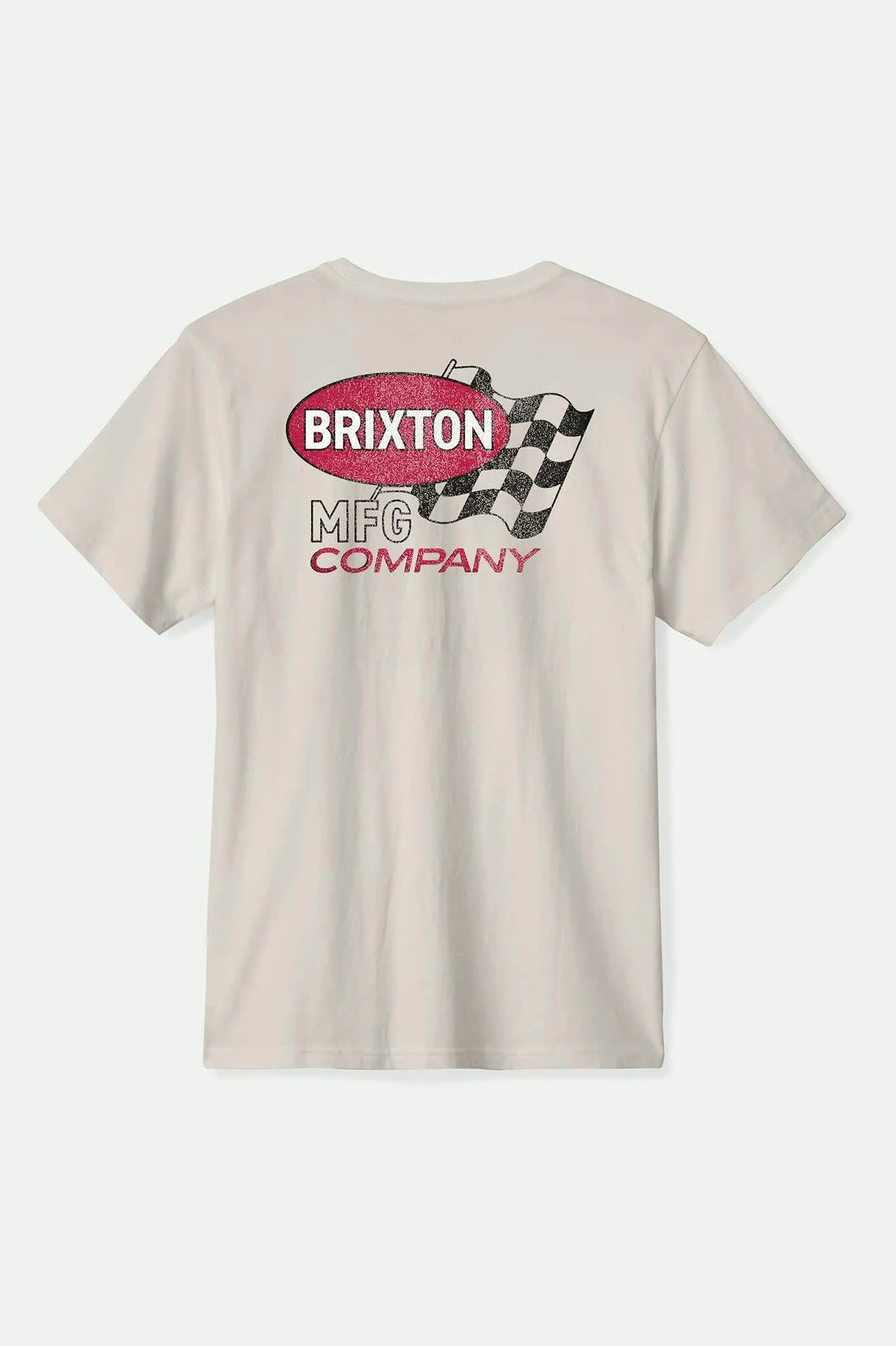 Collins S/S Standard T-Shirt - Cream sold by Brixton product image thumbnail 2