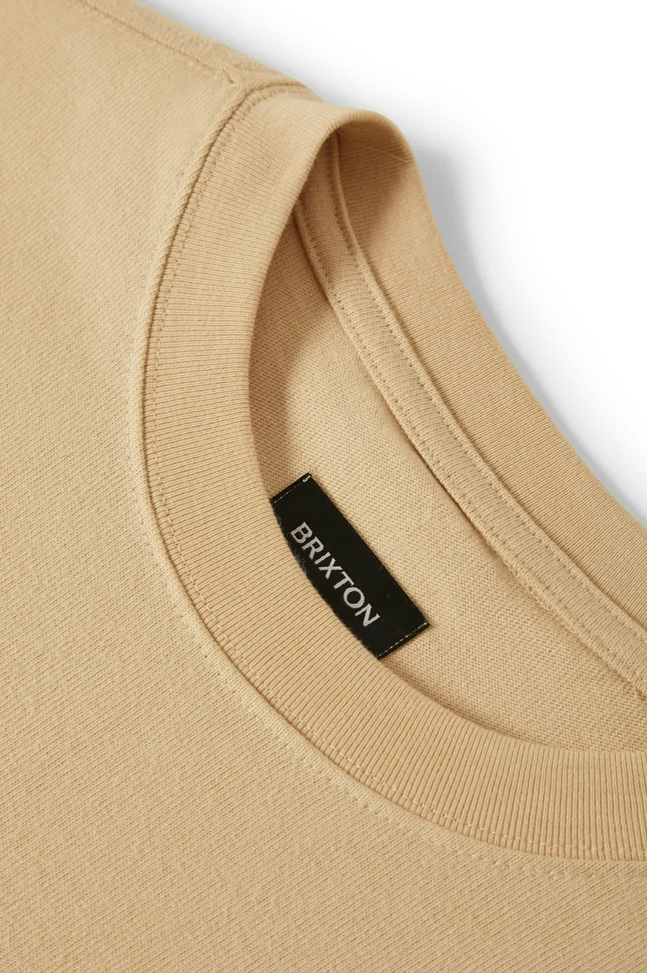 Live Free Heavyweight Relaxed T-Shirt - Cream Classic Wash sold by Brixton product image thumbnail 5