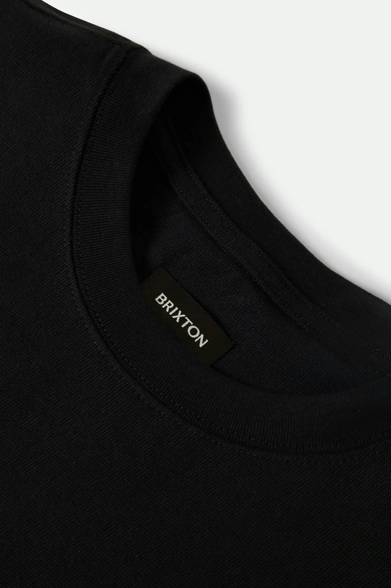Live Free Heavyweight Relaxed T-Shirt - Black Classic Wash sold by Brixton product image thumbnail 5