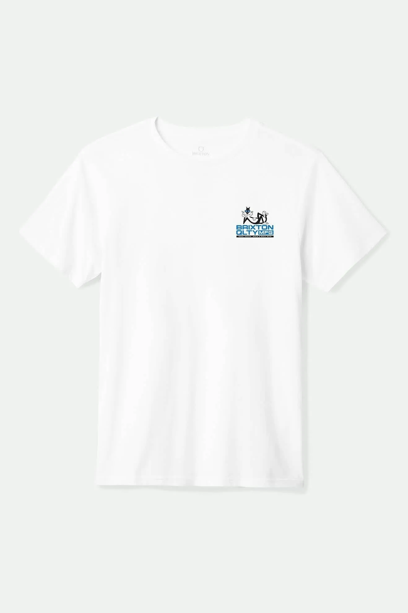 Cool Cat S/S Standard T-Shirt - White sold by Brixton product image thumbnail 2